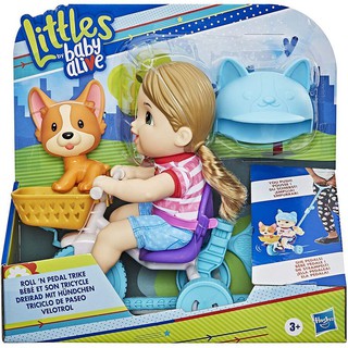 BABY ALIVE BA LTLS ROLL N PEDAL TRIKE