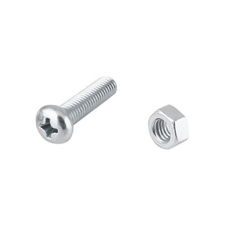 อุปกรณ์ยึดติด สกรูเกลียวมิลน็อต JP 5X20 มม. 25 ตัว Screws, Nuts &amp; Washers