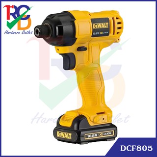 DEWALT DCF805 ไขควงกระแทกไร้สาย ประกันศูนย์ 3 ปี