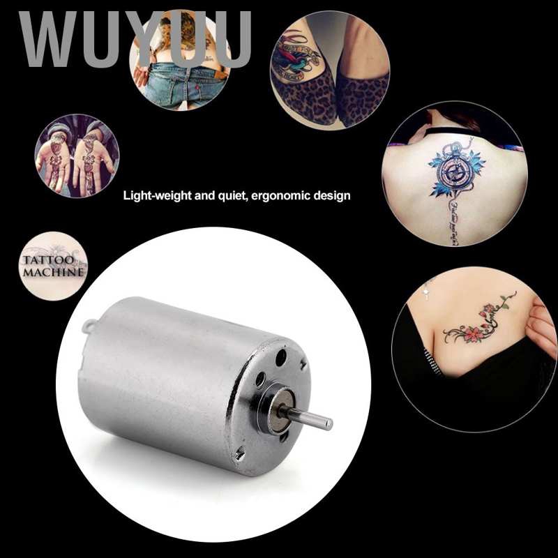 Wuyuu [Ready now] เครื่องสักไฟฟ้า Dc 8v 10500 Shader Liner