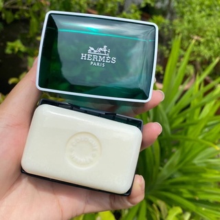 สบู่ Hermes Eau DOrange Verte Perfumed Soap 50g.  (พร้อมกล่อง)