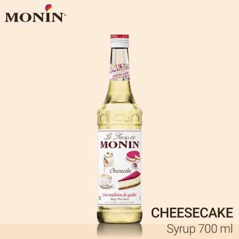 โมนิน/โมแนงต์ ไซรัปชีสเค้ก ขนาด 700 มล. (MONIN Cheesecake Syrup)