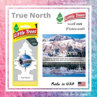 แผ่นน้ำหอม Little Trees กลิ่น True North แผ่นน้ำหอมต้นสน กลิ่นทรูนอร์ธ