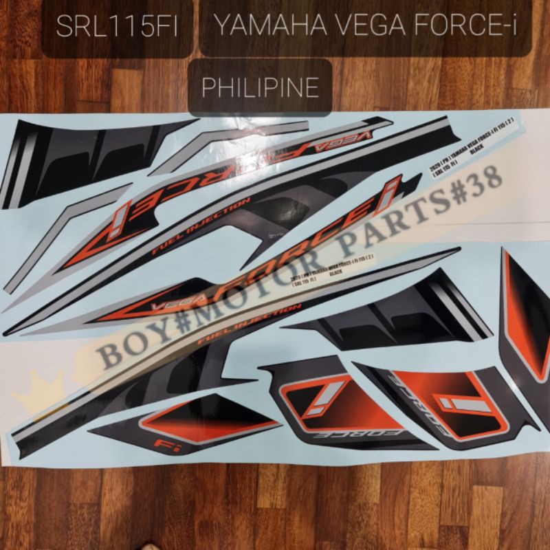SRL115Fi YAMAHA VEGA FORCE-i Fi 115 2 PHILIPINE BODY STICKER