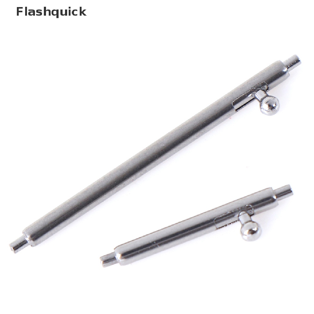[Flashquick] 10Pcs Quick Release Spring Bars Stainless Steel Watch Band ...