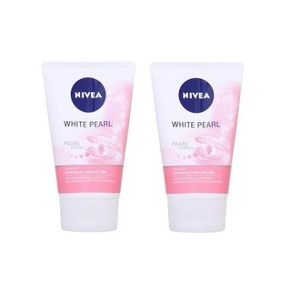 โฟมล้างหน้า นีเวีย ไวท์ เพิร์ล 100 มล. Nivea White Pearl x 2 หลอด