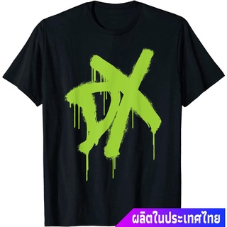 [S-5XL]มวยปล้ำอาชีพ มวย มวยปล้ำลีก อเมริกา WWE DX คอกลม แฟชั่น  ผ้าฝ้ายแท้ เสื้อยืด ผ้าฝ้ายแท้