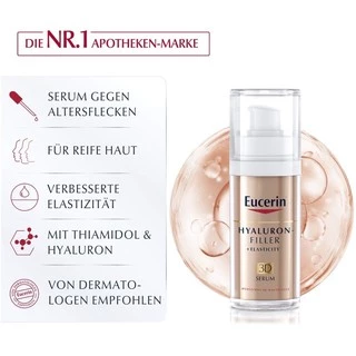 [Exp.2027]Eucerin Hyaluron-Filler + Elasticity 3D Serum 30 ml. (Radiance Lift 3D Serum)