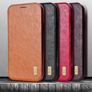 (ส่งฟรี) เคสหนังฝาพับ iPhone11/ iPhone11Pro/ iPhone11 Pro Max  XO Vintage Leather Ultra Slim Flip Case