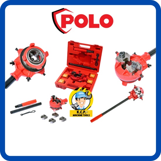 POLO #112 เครื่องต๊าปเกลียวมือ 1/2″ – 1.1/4″