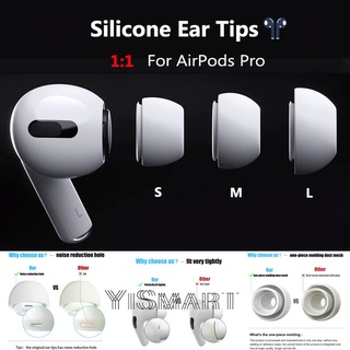 จุกหูฟังซิลิโคน ป้องกันเสียงรบกวน แบบเปลี่ยน สําหรับ Airpods Pro