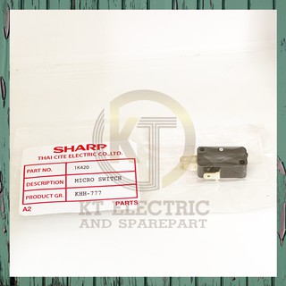 ของแท้ ชาร์ป MICRO SWITCH หม้อหุงข้าว ไมโครสวิทซ์ 3 ขา Sharp KHH-777 แท้