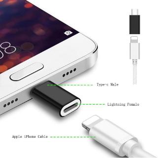 อะแดปเตอร์แปลงสายชาร์จ iPhone ตัวเมีย เป็น Micro USB Type C ตัวผู้ สําหรับ iPhone เป็นโทรศัพท์ Android