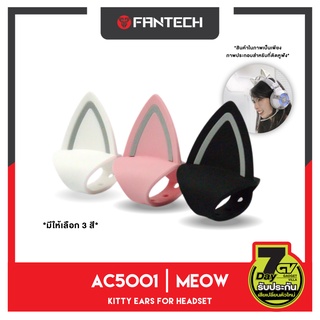 FANTECH รุ่น AC5001 MEOW หูแมวตกแต่งหูฟัง ใส่กับหูฟังแบบครอบหูได้ทุกรุ่น ทุกแบรนด์