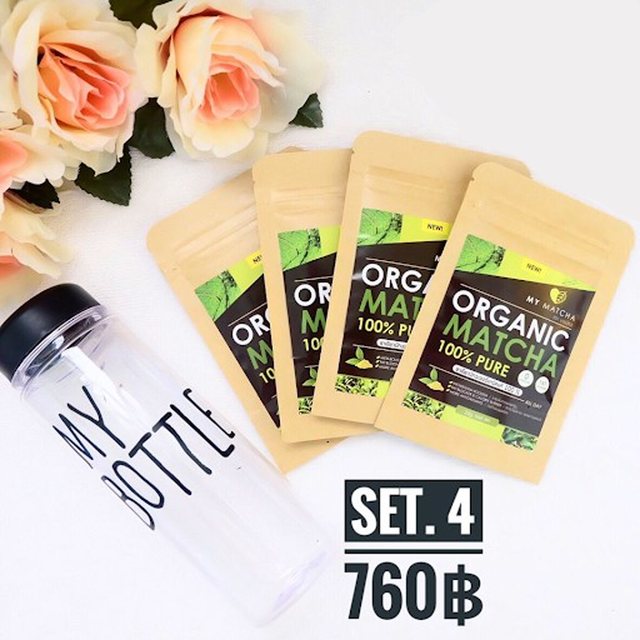 My Matcha Organic 100% Pure Set 4