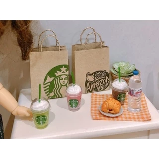 [ของจิ๋ว] แก้วจิ๋ว สตาร์บัค ขนาด 3 ซม. 🥳🛍 ราคา/ชิ้น