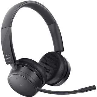 Dell Pro Wireless Headset - WL5022, Control Panel on Headset Includes Call Control, USB Dongle, Adjustable Boom Mic