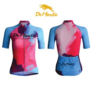 DeMonte Cycling  เสื้อจักรยานผู้หญิง รุ่น DEO47-M-W