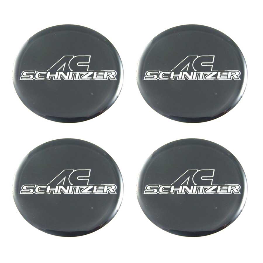 55 mm. สติกเกอร์ AC SCHNITZER สติกเกอร์ติดดุมล้อ สติกเกอร์เรซิ่น กว้าง 55 มิล.(5.5เซนติเมตร)