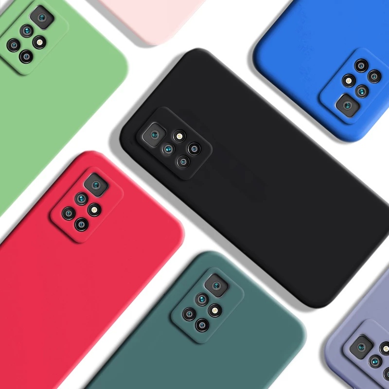สําหรับ Xiaomi Mi POCO F4 GT F3 X3 GT M4 M3 F2 Pro Lite 5G 4G 2022 ซิลิโคนเหลวฝาครอบโทรศัพท์กรณี
