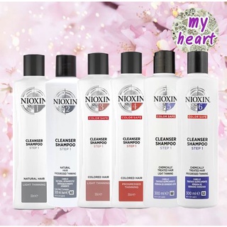 Nioxin Cleanser Shampoo System 1,2,3,4,5,6 แชมพู สำหรับคนผมบาง