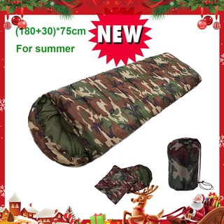 ถุงนอน การตั้งแค้มป์และเดินป่า อุปกรณ์การนอน Ultra-light Sleeping Bags camo