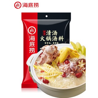 ซุปสุกี้ ไก่ตุ๋นเครื่องยาจีนสำเร็จรูป HaiDiLao (110 g)海底捞清汤火锅底料