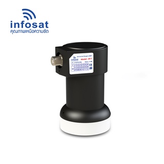 INFOSAT LNBF K-1 Universal รับชมอิสระ 1 จุด