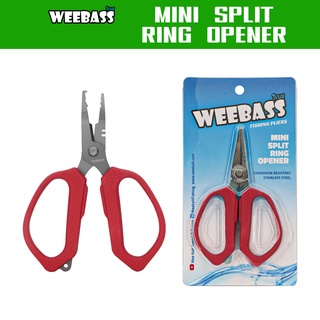 WEEBASS กรรไกร - รุ่น MINI SPLIT RING OPENER , (DPC0508) คีมปลดสปริทริง กรรไกรตัดสาย คีม