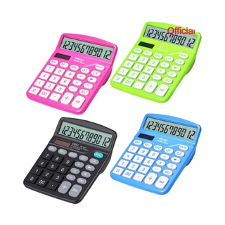 Deli 837 Calculator 12-digit เครื่องคิดเลขแบบตั้งโต๊ะ 12 หลัก (1 เครื่อง)