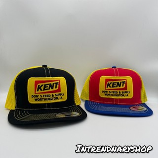 หมวกตาข่าย หมวกวินเทจ โลโก้ Vintage KENT Snapback HIPHOP