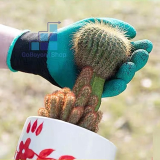 Garden Gloves ถุงมือขุดดิน พรวนดิน ถุงมือขุดดินทำสวน ถุงมือ ขุดดิน พลั่ว การทำสวน tool ปลูกต้นไม้ ต้นไม้ gb99