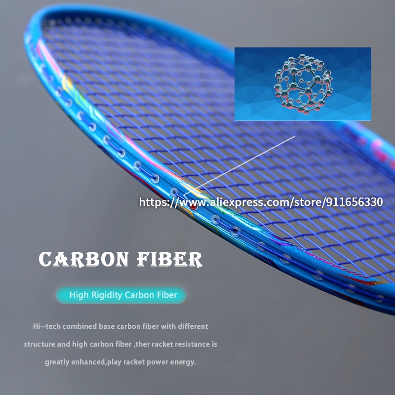 à¹„à¸¡à¹‰à¹ à¸šà¸”à¸¡à¸´à¸™à¸•à¸±à¸™8U 62G Full Carbon Fiber Strung ...
