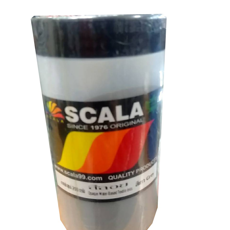 Scala สีสกรีนเสื้อ สีลอย ขนาด 0.2kg ( Cloth Painting , Screening 's Colour ) (1 ขวด)