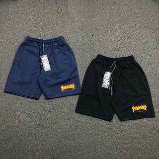 Thrasher FLAME BLACK &amp; NAVY กางเกงชั้นใน ขาสั้น พรีเมี่ยม ของแท้