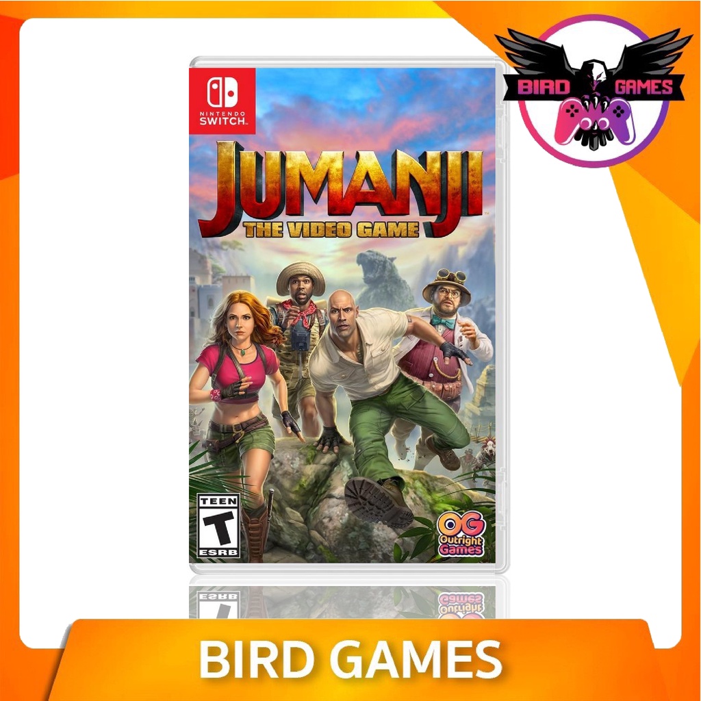 Jumanji The Video Game Nintendo Switch Game แผ่นแท้มือ1!!!!! (Jumanji Switch)