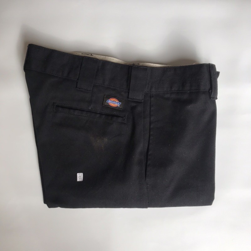 กางเกงขายาวสีดําทรงตรง Dickies 873 Slim