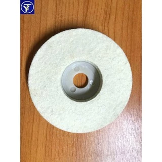 ใบขัดเงาขนแกะ สำหรับขัดเงาสแตนเลส 4 นิ้ว