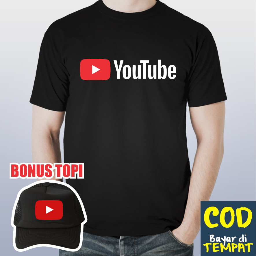 เสื้อยืด BONUS HAT - DISTRO PREMIUM YOUTUBE SERIES