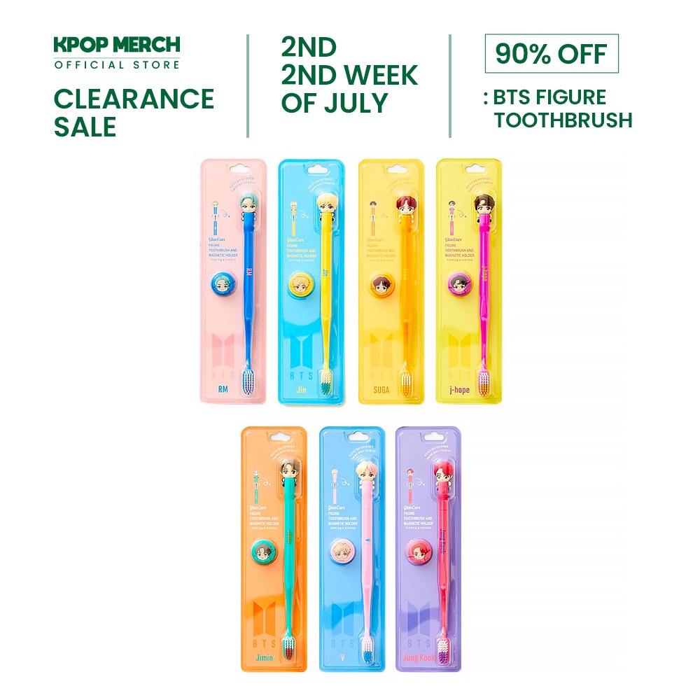 BT21 Tiny Tan BTS Tooth brushes