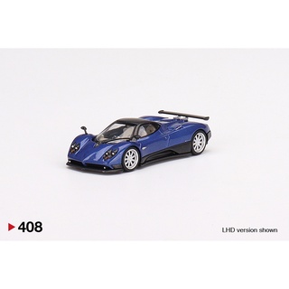 MINI GT Pagani Zonda F Blu Argentina (RHD) (Diecast Car)