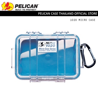 Pelican 1020 Micro case - Blue/Clear - กล่องกันน้ำกันกระเเทก