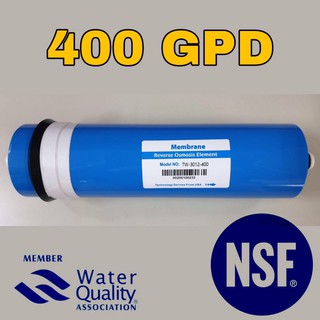 ไส้กรองเมมเบรน MEMBRANE RO NSF ขนาด 400 GPD (RO-3012-400G)