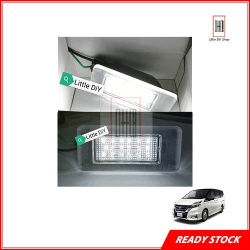 Nissan Serena C27 C27 FL 18 ไฟตัวเลขแผ่น LED