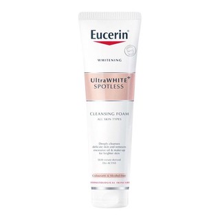 🔥โฟมล้างหน้ายูเซอรีนEucerin Ultrawhite spotlessเพกเกจใหม่พร้อมส่งแท้หิ้วเอง