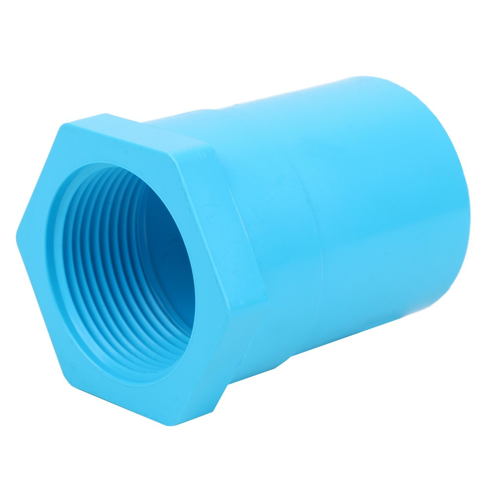 ท่อประปา ข้อต่อ ท่อน้ำ ท่อPVC ข้อต่อตรงเกลียวใน-หนา SCG 1 1/4" สีฟ้า FPT STRAIGHT PVC SOCKET SCG 1 1/4" BLUE