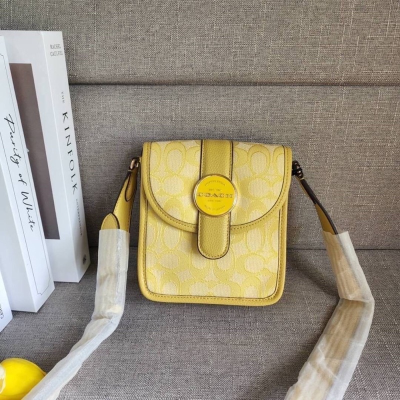 COACH NORTH/SOUTH LONNIE CROSSBODY IN SIGNATURE JACQUARD (COACH C8321)  📣📣 คอลเลคชั่นใหม่