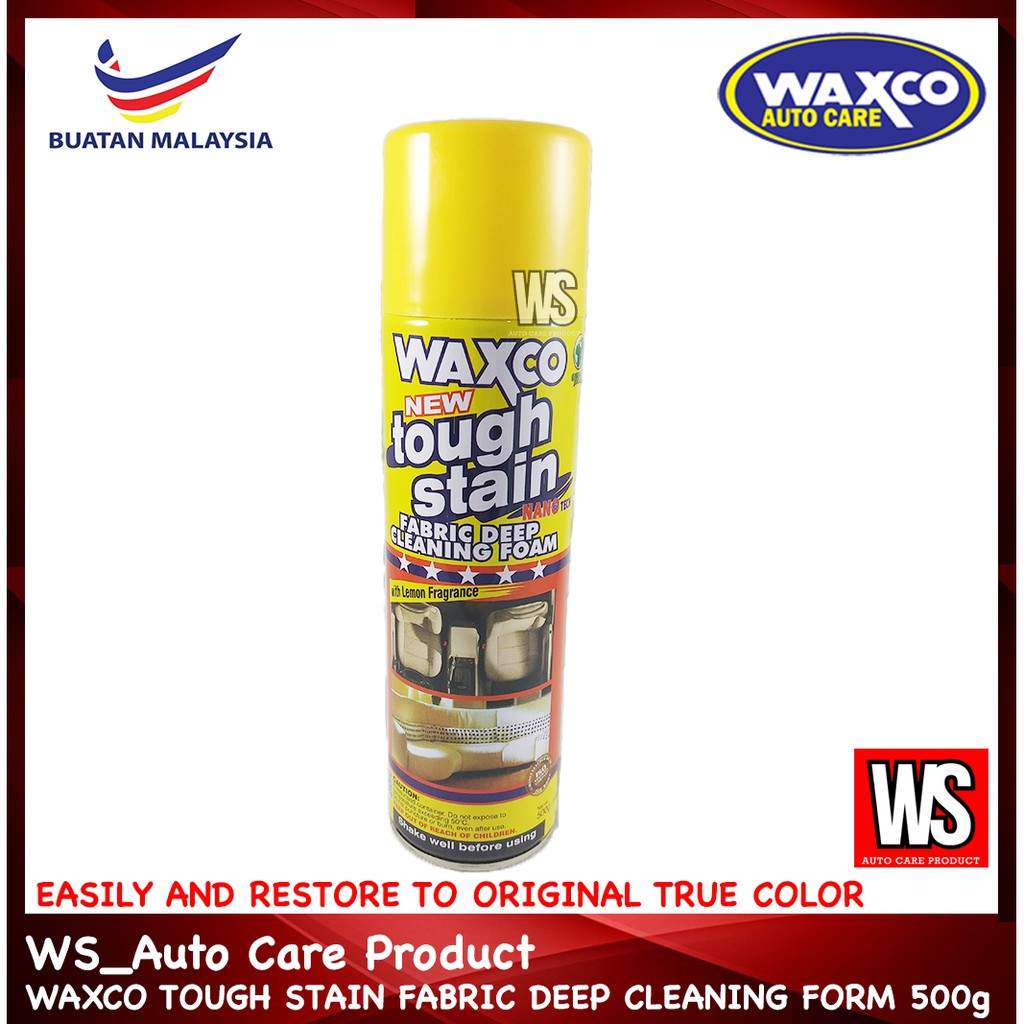 WAXCO TOUGH STAIN FABRIC DEEP CLEANING FORM 500g