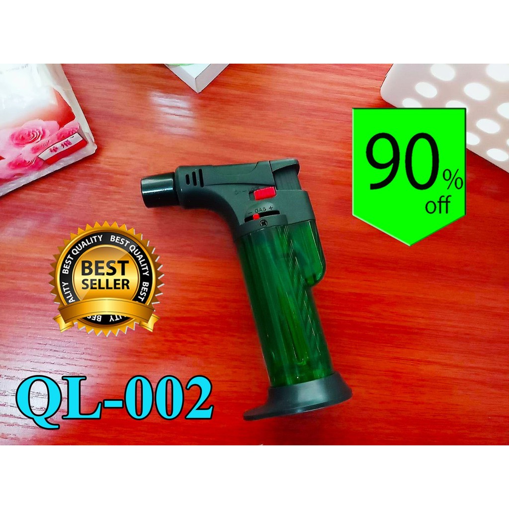 Jet flame torch lighte QL-002 - สีเขียว