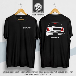 เสื้อยืด พิมพ์ลาย Suzuki Swift REAR Distro สําหรับผู้ชาย